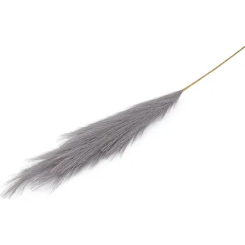 umělá květina Pampová tráva, střední, 4 šedá
