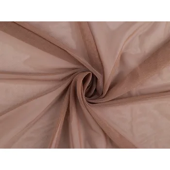 Úplet šifonový hrubší, střední, 3 béžová