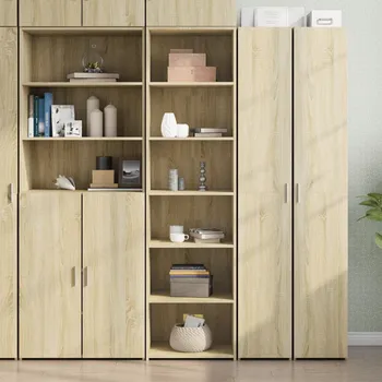 Organizace kuchyně zahrada-XL Skříň highboard dub sonoma 50 x 41 x 185 cm kompozitní dřevo 3281682