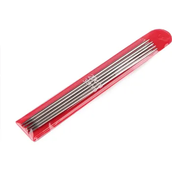 Jehlice Ponožkové jehlice nerezové č. 2; 2,5; 3; 3,5; 4; 4,5; 5, střední, 4 (3,5 mm) nikl