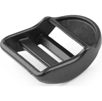 Průvlek šíře 20 mm žebříček, střední, černá