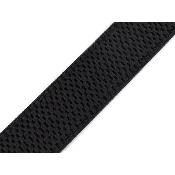 Šlová / opasková pruženka extra silná šíře 40 mm, střední, černá