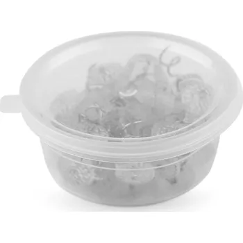 Nástroj na niť a příze Spirálové špendlíky do čalounění, střední, transparent