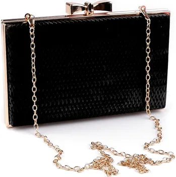 Kabelka Kabelka - psaníčko, velké, 4 černá zlatá