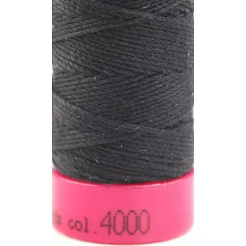 Nit Polyesterové nitě Aspo 30 / riflové návin 30 m, střední, 4000 Black