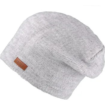 Čepice Zimní čepice unisex, velké, 4 šedá