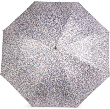 Deštník Dámský vystřelovací deštník, střední, 3 krémová světlá fialová