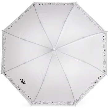 Deštník Dětský vystřelovací deštník, velké, 2 bílá tlapka
