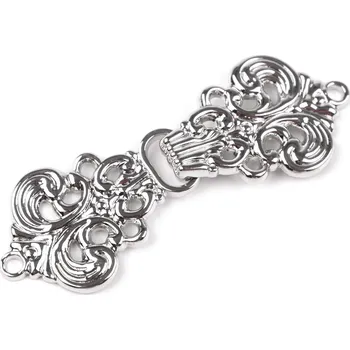 Ozdobné filigránové zapínání, velké, 2 nikl
