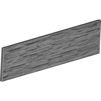 Plot Deska plotová Kámen jednostranný rovný 50 přírodní – 2000×500×40 mm