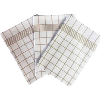 Utěrka SVITAP sleep well Utěrka Negativ Egyptská bavlna 50x70 cm bílá/béžová 3 ks