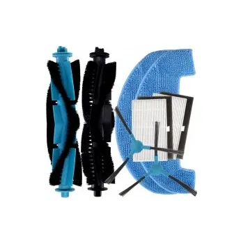 Sada příslušenství pro robotický vysavač HEPA filtry a kartáče pro vysavač CECOTEC Conga 2499 Ultra X-Treme sada a mopy 7ks