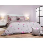 DADKA VRACOV Povlečení satén Ibišek opál 140x200, 70x90 cm