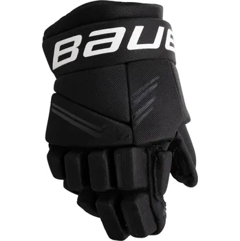 Hokejové rukavice BAUER BAUER S24 X GLOVE YTH - Dětské hokejové rukavice, Černá 9