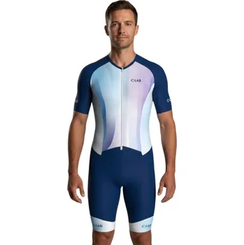 cyklistický dres C-LAB Triatlonová kombinéza s vysokou prodyšností XL MODRÁ