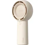 JISULIFE Mini ventilátor Jisulife Fan Life5 Plus 4000 mAh s USB BÉŽOVÁ