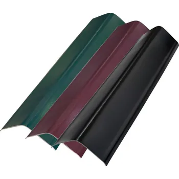 Gutta štítová lišta vrchní plechová střešní krytina 1050 x 320 mm zelená