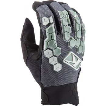 Moto rukavice KLIM Rukavice Dakar Šedá XL