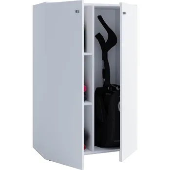 Skříňka na nářadí VCM Lona Mini skříň na úklidové potřeby s dvířky 1107 x  702 x 356 mm bílá