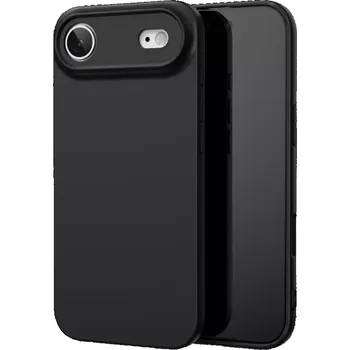 Pouzdro na mobilní telefon Swissten Soft Joy iPhone Air – černé pouzdro (SWISSTEN Soft Joy pro Apple iPhone Air – černé pouzdro, obal, kryt s protiskluzovou úpravou a tenkým designem)