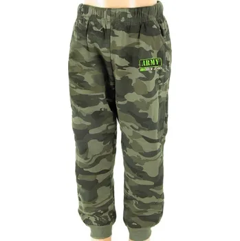 Maskáčové tepláky pro větší děti Army L377 (Dětské maskáčové tepláky)