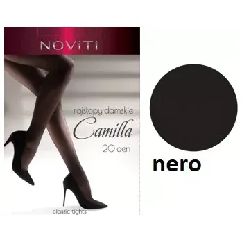 Dámské punčochy Dámské punčochy Camilla 20 DEN - 4 (L) / černá