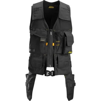 Pánská vesta Snickers Workwear | Vesta na nářadí AllroundWork - Černá / M / M / černá