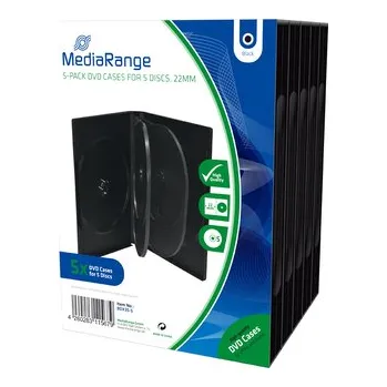 DVD film MEDIARANGE 5 DVD 22mm černý - 5ks/bal