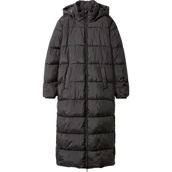 Dámský kabát esmara® Dámský prošívaný maxi kabát (černá, XS (32/34))