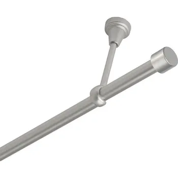 Garnýž Garnýž kovová jednořadá 19mm Pullo satina 420 cm (do stropu / na tunýlek - bez kroužků)