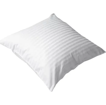 Povlak na dekorativní polštářek DADKA VRACOV Povlak na polštář atlas grádl bílý proužek 1 cm Rozměr: 70x90