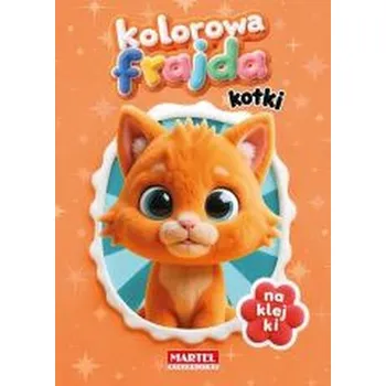 První čtění Kolorowa frajda. Kotki z naklejkami - Agata Niemirska