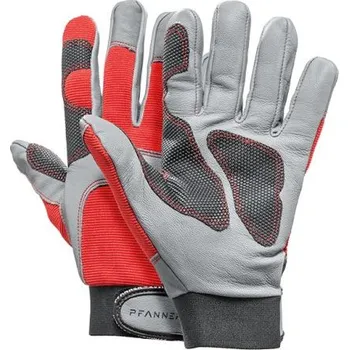 Cyklistické rukavice Pfanner Schutzbekleidung | Ochranné rukavice StrechFlex Kepro - Červená / 8 / M / červená