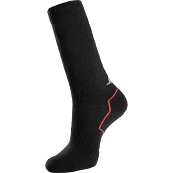 Pánské ponožky Snickers Workwear | Vlněné ponožky froté, dvojbalení - Černá / 37-40 / 37 / černá