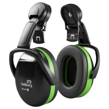 Chránič sluchu Hellberg Safety | Pracovní sluchátka Hellberg SECURE 1C - Zelená / zelená