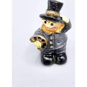 Kominík postavička s podkovou