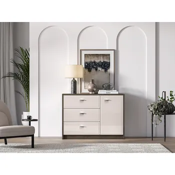 Komoda Kombinovaná komoda SAFIEH - dub / kašmír