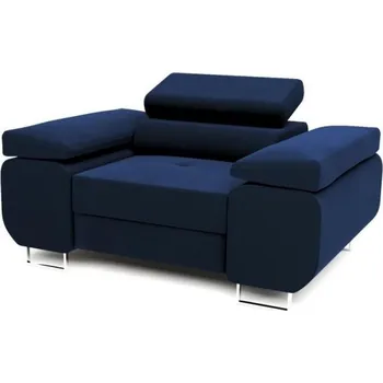 Křeslo Moderní křeslo WILFRED - modrá 1