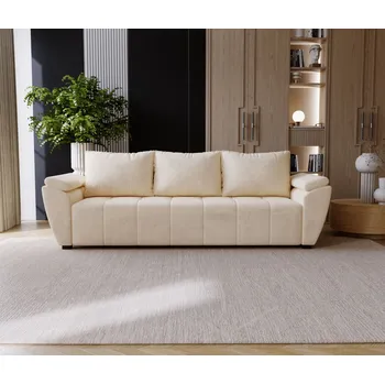 Pohovka Trojmístná pohovka GAVORA - krémová