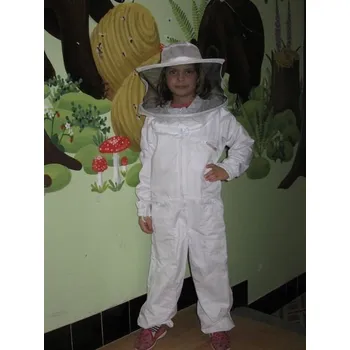 Kombinéza včelařská - dětská s kloboukem č. 122