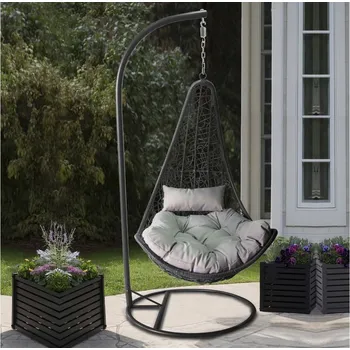 Křeslo Závěsné křeslo JOSHUA - šedé