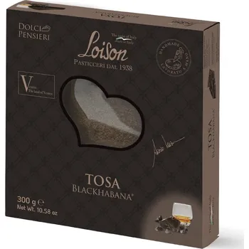 Pečivo Loison Dortík Tosa Blackhabana 300g
