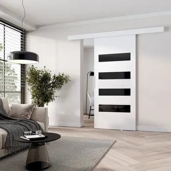 Interiérové dveře Posuvné interiérové dveře BARRET 6 - 76 cm, bílé