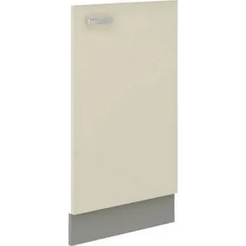 Kuchyňská skříňka Dvířka ke kuchyňské lince SHAN - 713x446 mm, šedé / lesklé krémové