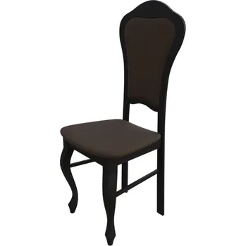 Jídelní židle Čalouněná jídelní židle MOVILE 11 - wenge / tmavá hnědá 1