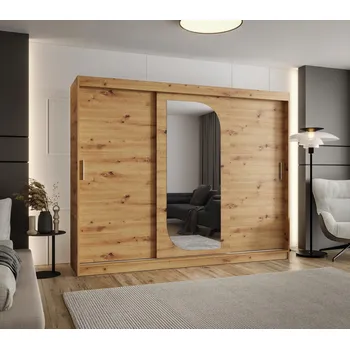 Šatní skříň Šatní skříň 250 cm CEYDA - dub artisan