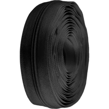 Zip Zip spirálový No 7 metráž, střední, 2 černá