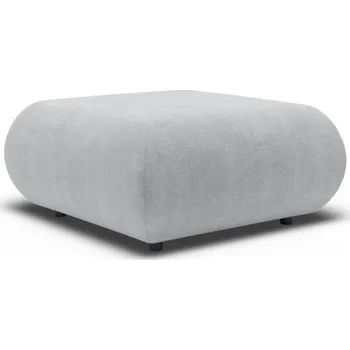 Taburet Čalouněná podnožka SURREY - světlá šedá 2