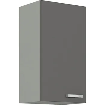 Kuchyňská linka Horní kuchyňská skříňka ULLERIKE - šířka 40 cm, šedá