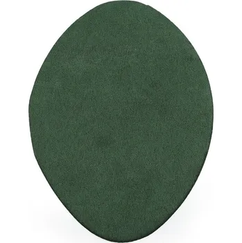 Nažehlovací záplaty semišové 11x14 cm 2. jakost, střední, 3 zelená tmavá